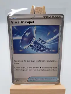 Pokemon Scarlet & Violet Prismatic Evolutions Card Single Glass Trumpet #110 - Image 1