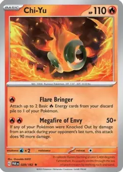 Chi-Yu - 029/182 - Holo Rare NM, English Pokemon Paradox Rift - Image 1