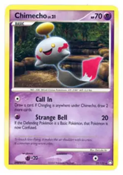 Chimecho - 22/123 - Rare PL/MP, English Pokemon Mysterious Treasures - Image 1
