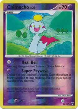 Chimecho - 21/147 - Rare - Reverse Holo PL/MP, English Pokemon Supreme Victors - Image 1