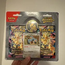 Pokemon TCG: Ascended Heroes 2 Pack Blister Komala Brand New Sealed Pokemon - Image 1