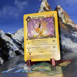 Dark Jolteon - 38/82 Pokemon Team Rocket - 1st Edition LP - Image 2