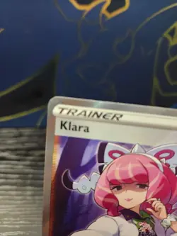 Klara SWSH302 Full Art BLACK STAR PROMO NM - Sword & Shield- Pokemon TCG - Image 2