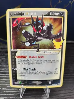 2021 Pokemon GRENINJA #SWSH144 Black Star Promo Celebrations ETB English - Image 1
