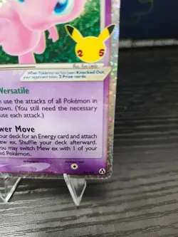 Pokemon TCG Mew ex 88/92 Celebrations: Classic Collection Holo MP - Image 5