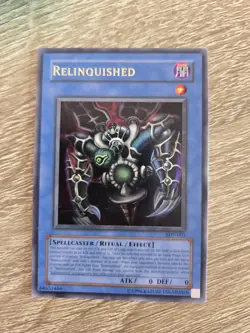 Yu-Gi-Oh Relinquished SDP-001 Ultra Rare Holo foil Starter Deck Pegasus NM. - Image 3