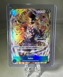 Sabo (Alternate Art) OP15-046 Adventure on Kami's Island Foil One Piece ENGLISH - Image 1