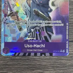 One Piece The Best Premium Booster USO-HACHI Alternate Art #ST18-001 2025 - Image 2
