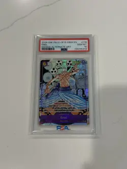 2026 One Piece Adventure on Kami's Island Enel Manga Art #OP15-118 PSA 10 - Image 1