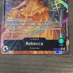 One Piece CCG Rebecca Leader Alt Art OP15-039 English - Image 3