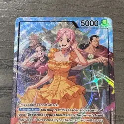 One Piece CCG Rebecca Leader Alt Art OP15-039 English - Image 4