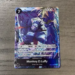 Monkey.D.Luffy OP15-092 ALT ART Adventure on Kami's Island English Luffy - Image 1