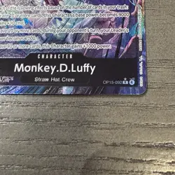 Monkey.D.Luffy OP15-092 ALT ART Adventure on Kami's Island English Luffy - Image 2