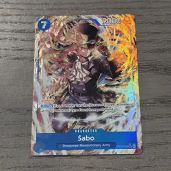 One Piece SABO Alt Art OP15-046 ENGLISH Adventure on Kami’s Island OP15 - Image 1