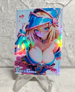 Dark Magician Girl Trading Card Waifu Goddess Story Anime Girl holo Karte Manga - Image 1