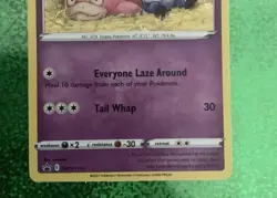 Pokemon trading card Galarian Slowpoke SWSH126 Black Star Promo Holo - Image 3