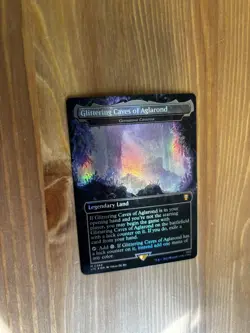 Glittering Caves of Aglarond - Gemstone Caverns Commander Card - Near Mint Foil - Image 1