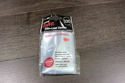 100 ULTRA PRO FIT Standard Size SIDE LOAD Card INNER SLEEVE Double 64x89 74427846497 - Image 1