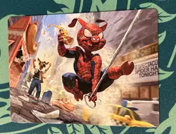 Spider-Ham, Peter Porker Art Series Card Marvel’s Spider Man ASSPM MTG Magic - Image 1