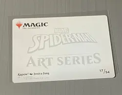Kapow! Art Card Art Series: Marvel's Spider-Man Regular - Image 2