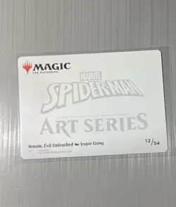 Magic MTG Marvel's Spider-Man Venom Evil Unleashed Art Series #12 - Image 2
