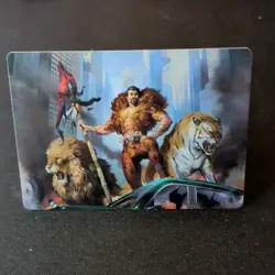 Magic: The Gathering Kraven, Proud Predator Art Series Spider-Man 28/54 English - Image 1