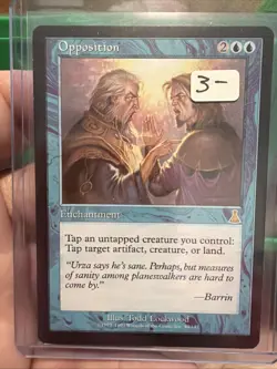 Opposition Urza's Destiny Regular Magic The Gathering MTG - Image 1