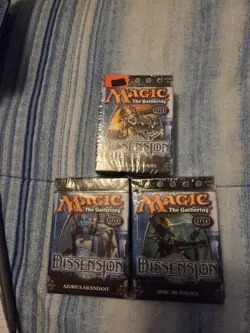 MTG * Dissension * Theme Deck Set of 3 - [English] - Image 1