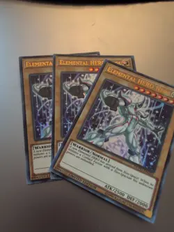Yugioh 3X Elemental HERO Neos DUPO-EN102 Ultra Rare Limited Edition NM - Image 1