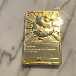 Burger King Togepi Promo Gold Metal Holo Oversized Limited Edition Card - Image 2