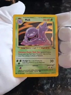 Muk 13/63 Holo Rare Fossil Set 1999 Pokemon TCG - Image 1