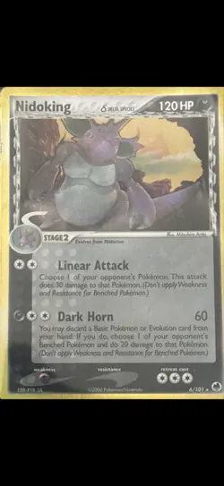 Pokemon Card Lot Lv.X EX Delta Spec Holos Exploud Nidoking Kingdra Absol Machamp - Image 5