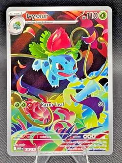 Ivysaur 134/132 Mega Evolution Me01: Title: Ivysaur Illustration Rare Holo NM - Image 1