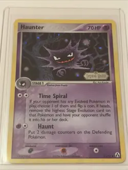 Pokemon TCG Haunter EX Legend Maker 35/92 Reverse Holo Stamped NM 2006 - Image 1