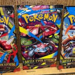 Pokemon MEGA EVOLUTION (5) You Get 50 Cards! - Image 5