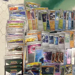 Pokemon TCG Bulk Lot Of 141 Holos Reverse Holos Common Base And Code Cards - Image 2