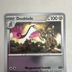 Pokemon Doublade 057/088 POR Stage 1 HP100 2026 Foil English TCG Card - Image 3