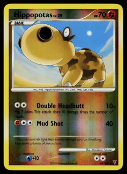 Pokemon Card - Hippopotas Supreme Victors 61/147 Uncommon Reverse Holo - Image 1