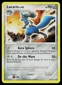 Pokemon Card - Lucario Platinum 53/127 Uncommon - Image 1