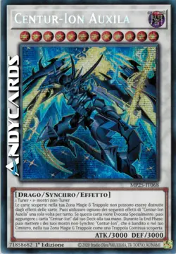 CENTUR-ION AUXILA • Segreta Prismatica SP • MP25 IT068 • 1Ed • Yugioh! ANDYCARDS - Image 1
