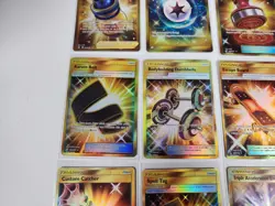 Lot of 15 Gold Trainer / Energy Pokemon Cards Collection Golden Rare 2017 - 2021 - Image 3