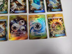 Lot of 15 Gold Trainer / Energy Pokemon Cards Collection Golden Rare 2017 - 2021 - Image 5