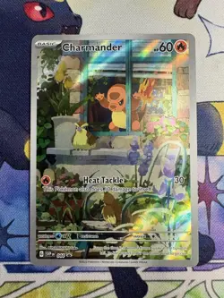 Pokemon Charmander 044 Scarlet & Violet Promo Holo Basic Card English - Image 1