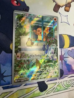 Pokemon Charmander 044 Scarlet & Violet Promo Holo Basic Card English - Image 2