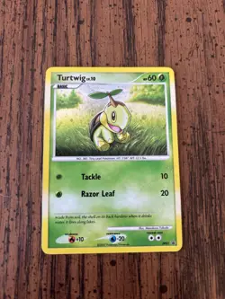 Pokemon Turtwig Black Star Promo DP01 - Image 1