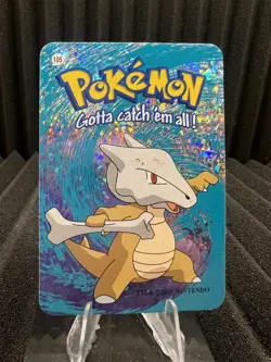 Marowak #105 - Vintage Vending Machine Prism Sticker 2000 - Pokemon Card - Image 1