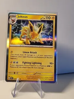 Jolteon 029/131 Sv: Prismatic Evolutions Holo Pokemon TCG NM - Image 1
