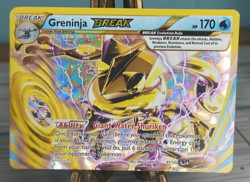 Pokemon Greninja BREAK 41/122 Rare Trading Card TCG - Image 1