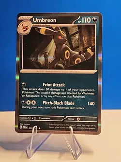Umbreon 059/131 Prismatic Evolutions Holo Pokemon TCG NM - Image 1