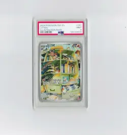 Pokemon 2024 Temporal Forces Litten 167/162 Illustration Rare Holo PSA 9 - Image 1